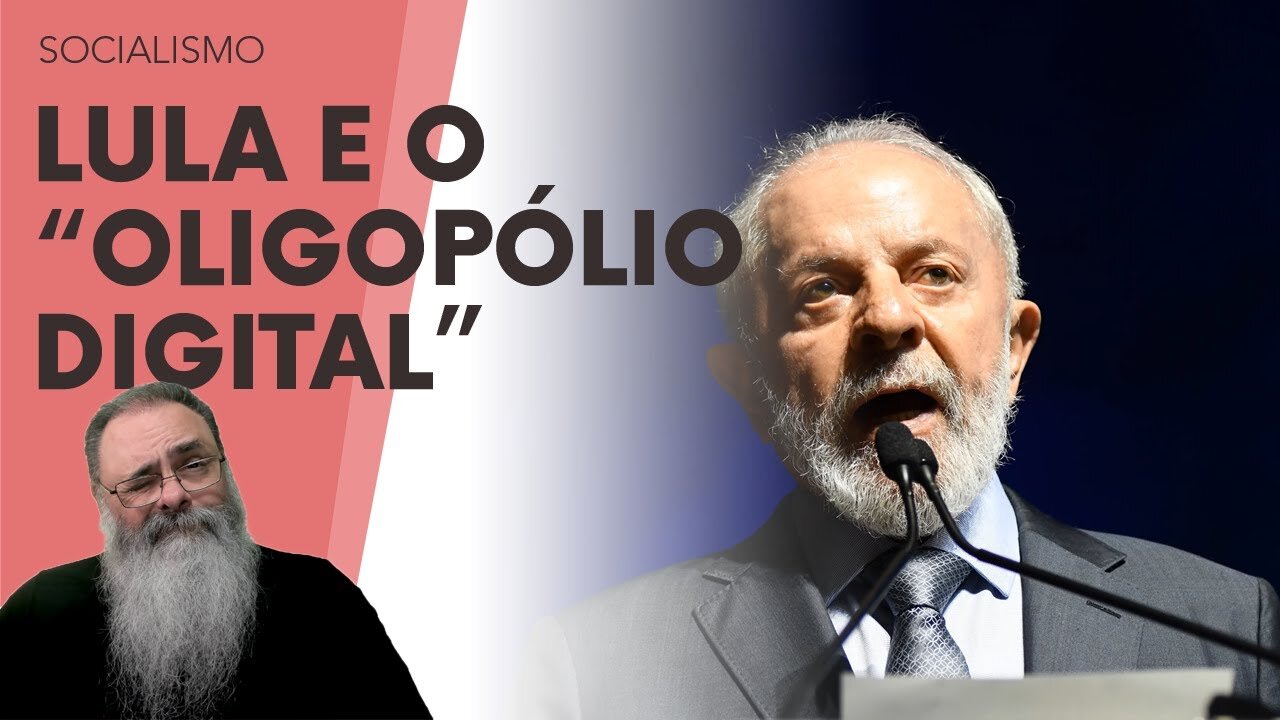 LULA critica BIG TECHS e as CHAMA de "OLIGOPÓLIO DIGITAL" porque NÃO QUEREM OBEDECER ORDENS DELE