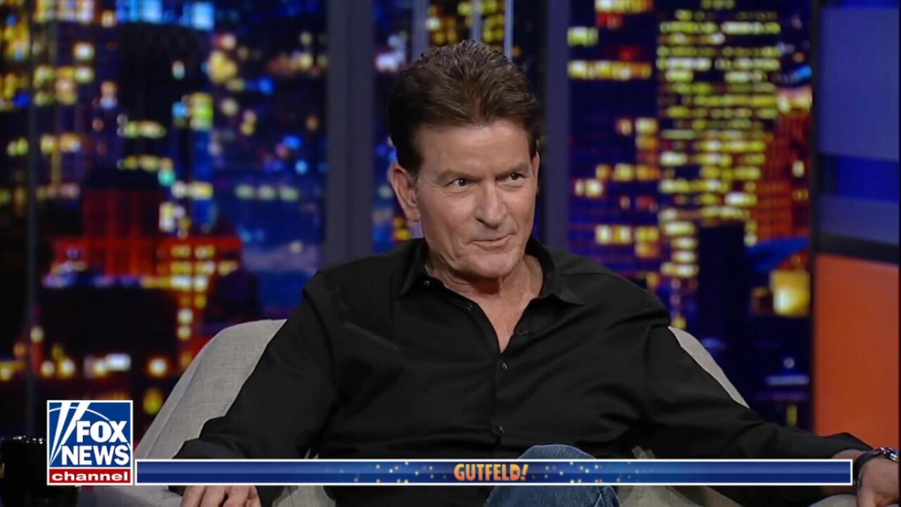 Charlie Sheen on Gutfeld: sober, smart and funny! - September 2025