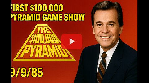 The $100,000 Pyramid – First Episode (9/9/85) Dick Clark Hosts Game Show History