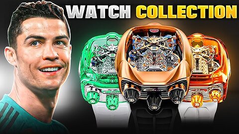 Cristiano Ronaldo’s $5 Million Watch Collection | Most Expensive Luxury Watches in the World