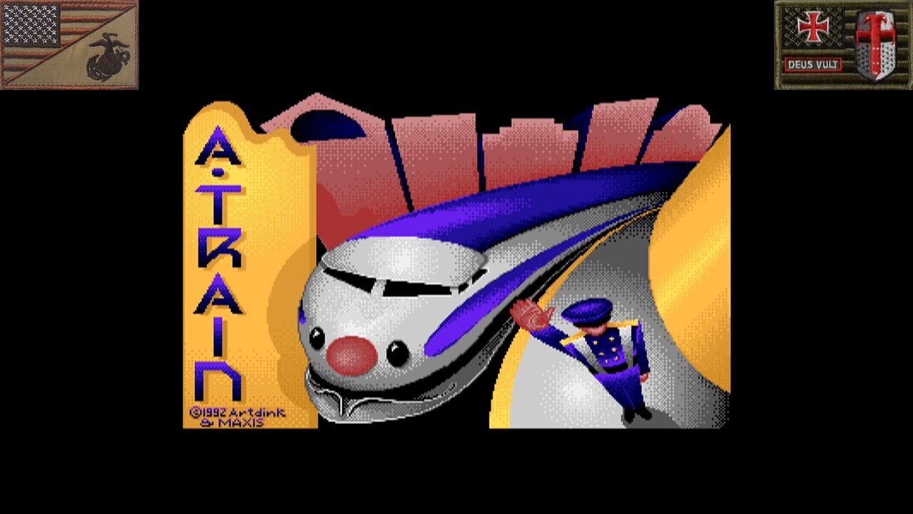 RTS Theater [S2E1]: "A-Train" (Commodore Amiga 500 - 1992) [EU Version]