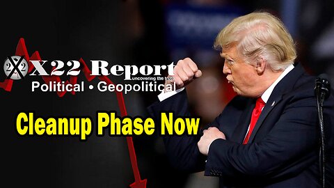 X22 Dave Report - Cleanup Phase Now, Accountability Phase Next, Trump Installing Safeguards For The Future