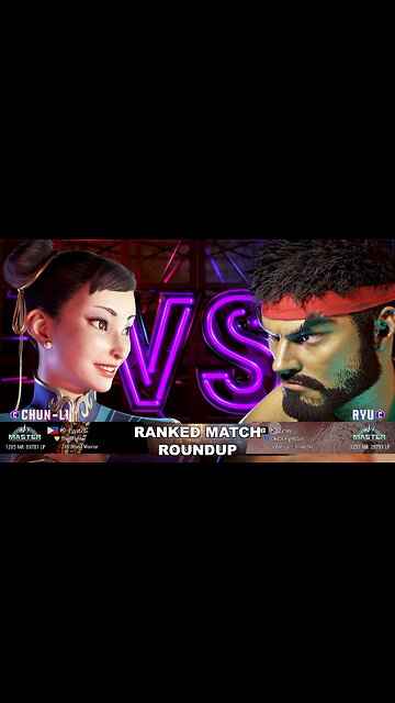 Kuya Kalbo SF6 Ranked Match Roundup. Chun Li Master Rank [Hori Fight Stick]