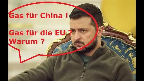 Gaspipeline von der Ukraine angedreht. Danken wir der Ukraine dafür.