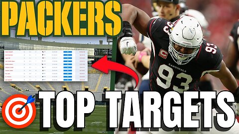 🔴 LIVE TOP DT TARGETS! Can These 5 Free Agents Help IMPROVE The Packers Defense?