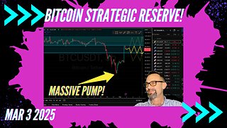 $Bitcoin Strategic Reserve! Weekly Market Forecast 3/2/25: $Crypto $Forex $Stocks $Gold $Silver