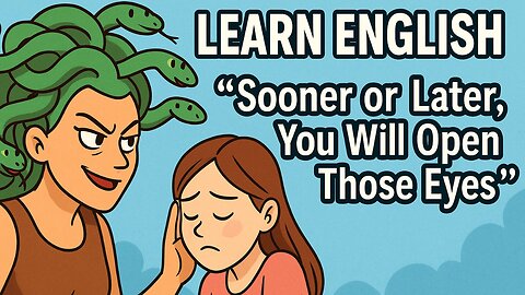 Sooner or Later You Will Open Those Eyes – English Meaning Explained | English 2025