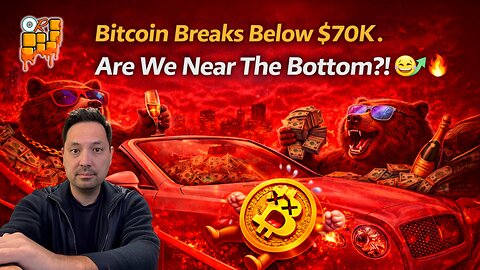 Bitcoin Breaks Below $70K! Are We Near the Bottom?!