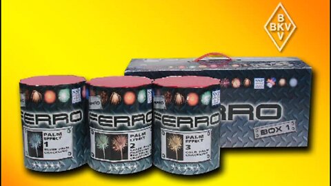 bkv - Ferro Box 1 - 3 Vuurwerk Cakes Van Elk 13 Schooten