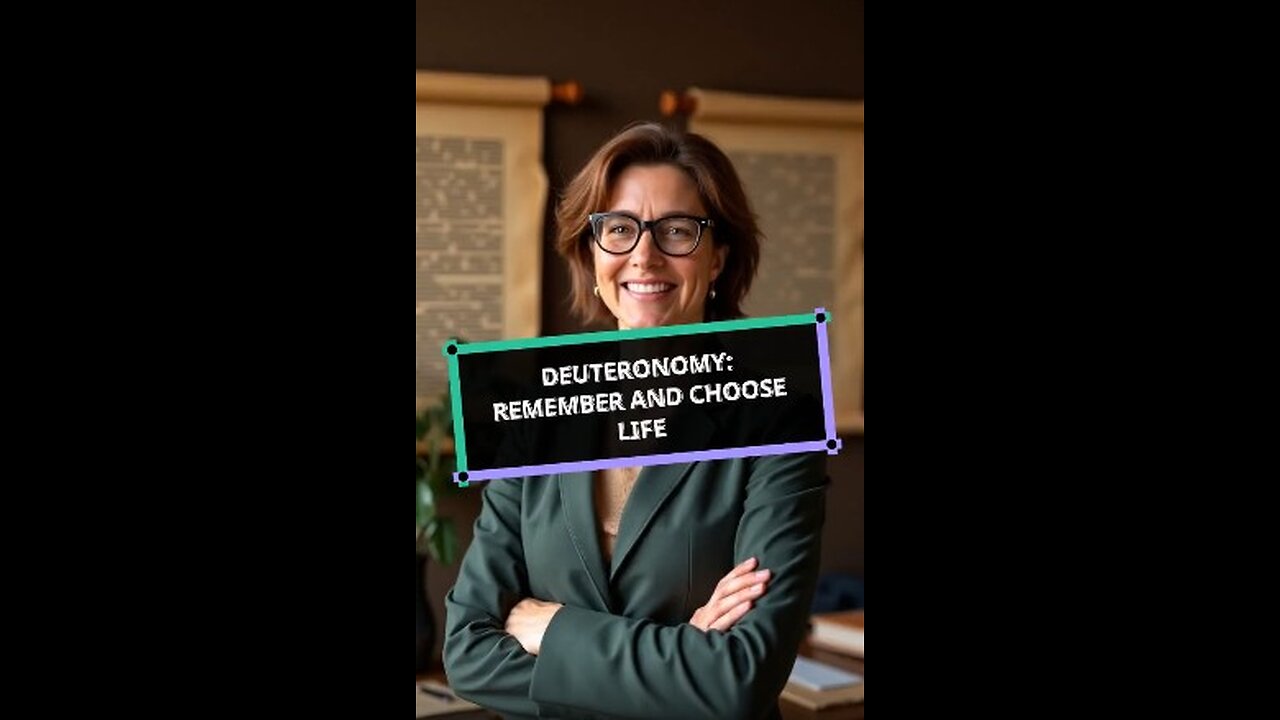 Deuteronomy: Remember and Choose Life