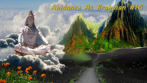 ABIDANCE AS BRAHMAN #16 - Discussions on Advaita with Saccidānanda Ācārya & student Subodhananda