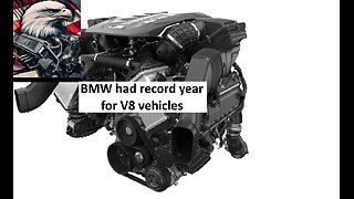 BMW had record year for V8 vehicles