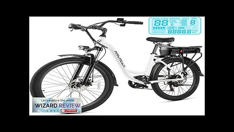 ANCHEER Electric Bike for Adults 48V 500Wh EBike UP to 60 Miles Review