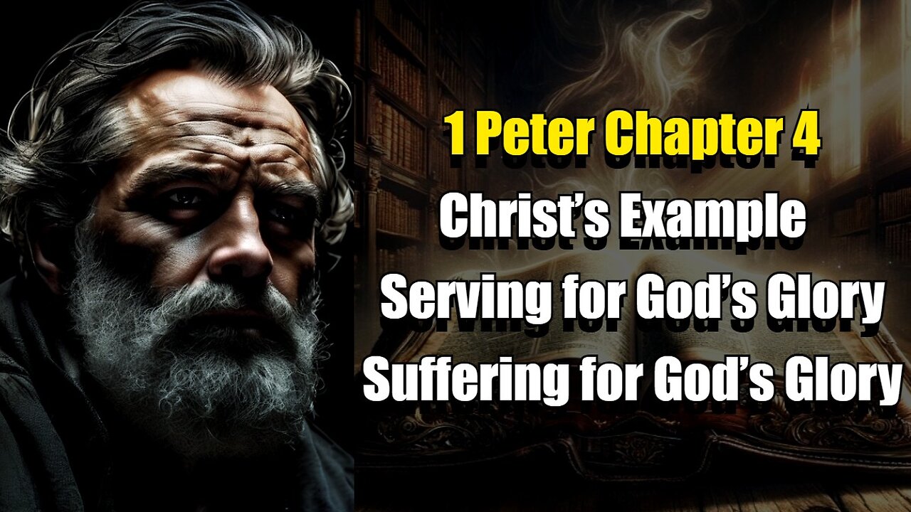 1 Peter Chapter 4 Suffering, holiness, love, service, glory.