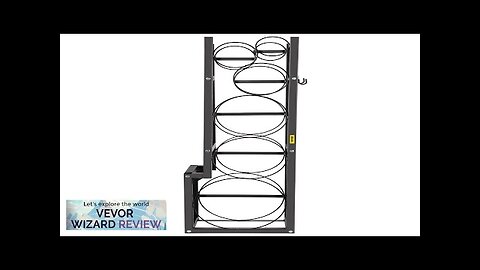 VEVOR Refrigerant Tank Rack with 1-50lb 2-30lb and 3 Small Bottles Cylinder Review