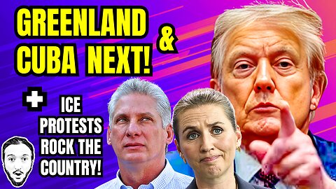 LIVE: Trump After Greenland & Cuba + ICE Protests Across The Country