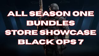 All Black Ops 7 Season One Bundles Store Showcase