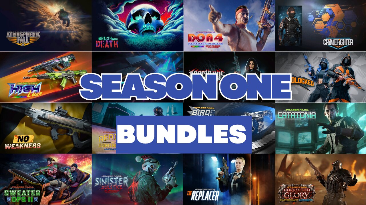 All Black Ops 7 Season One Bundles Store Showcase