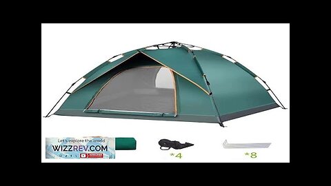 Camping Automatic Tent One Touch Camping Tent Waterproof Roof Top Tents Double Review