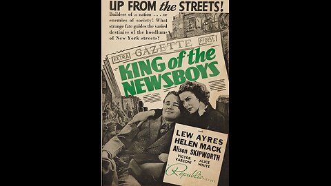 King of the Newsboys (1938) | Directed by Bernard Vorhaus