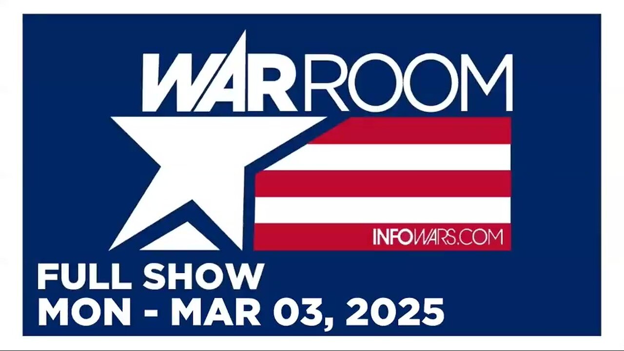 WAR ROOM (Full Show) 03_03_25 Monday