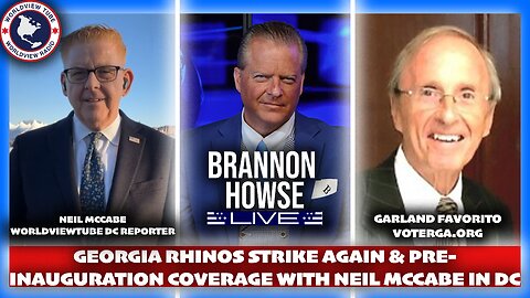 GEORGIA RHINOS STRIKE AGAIN & PRE-INAUGURATION COVERAGE WITH NEIL MCCABE IN DC