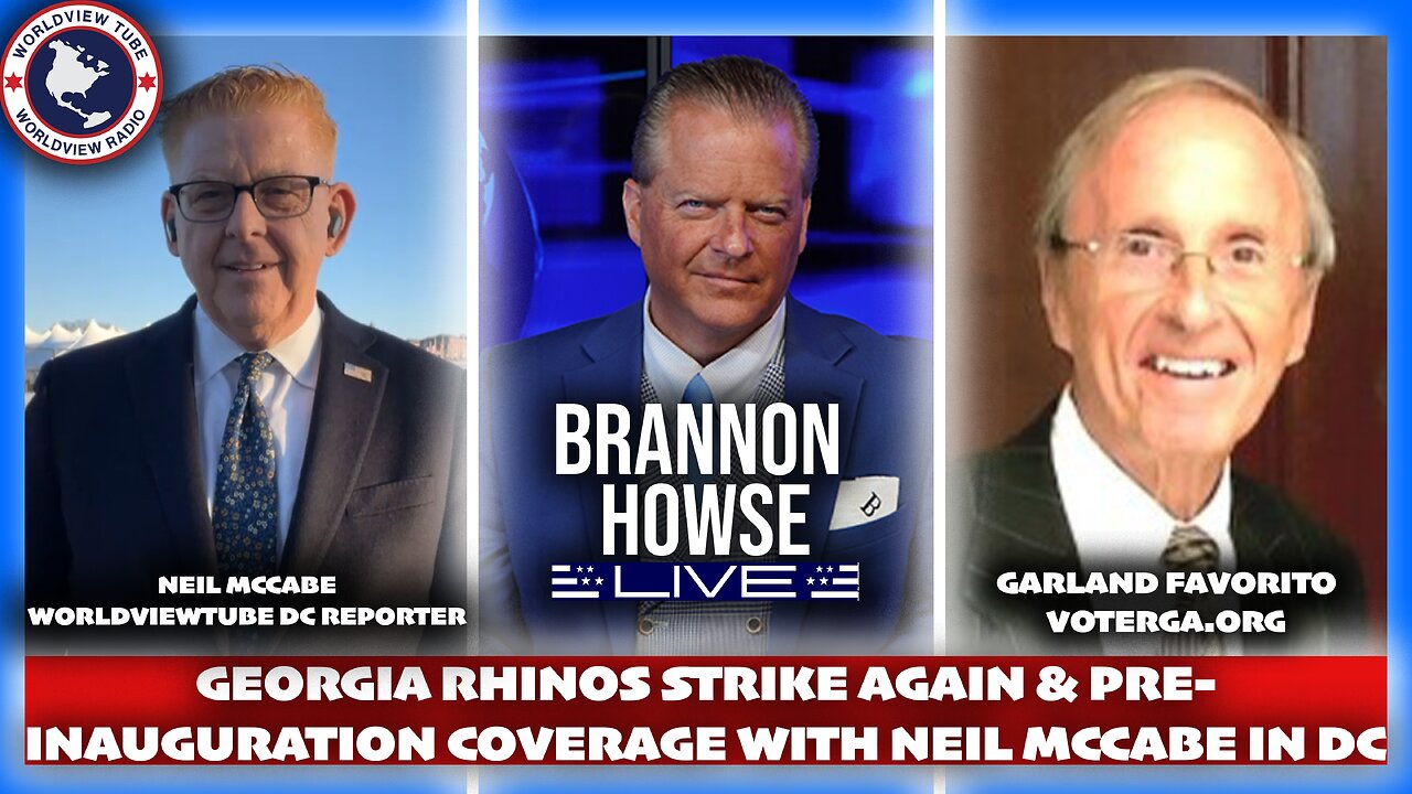 GEORGIA RHINOS STRIKE AGAIN & PRE-INAUGURATION COVERAGE WITH NEIL MCCABE IN DC