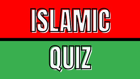 Islamic Quiz #islamicquiz #islam #quiz #islamicquestions