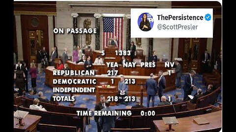 SAVE Act passed House 218-213