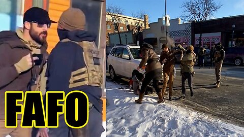 Alex Pretti FAFO a week before with ICE, but still DIDN'T LEARN!