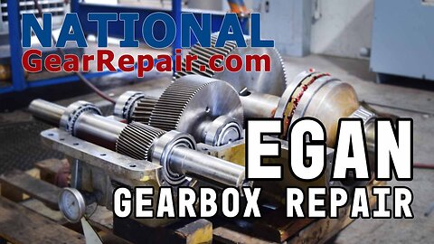 Davis Standard EGAN Helical Gear Reducer Repair