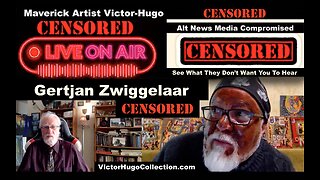 CENSORED LIVE Gertjan Zwiggelaar Victor Hugo Prove Free Speech Platforms Are Not What They Claim 2B