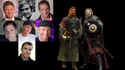 Animated Voice Comparison- Boromir (Lord of the Rings)