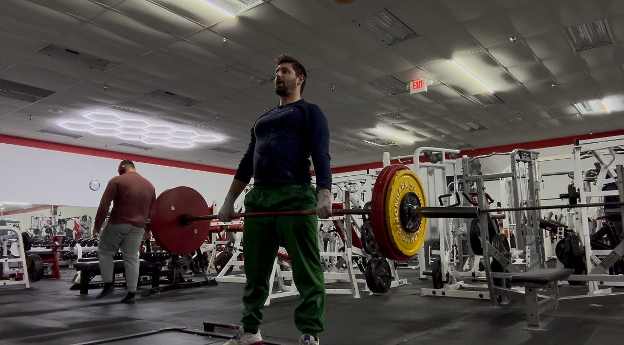 Deadlifts 155KG/341LBs for 5 Reps