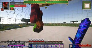 Minecraft mob battle nuclear Joestar vs behemoth