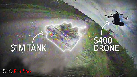 How Ukrainian DIY Drones Are Taking Out Russian Tanks