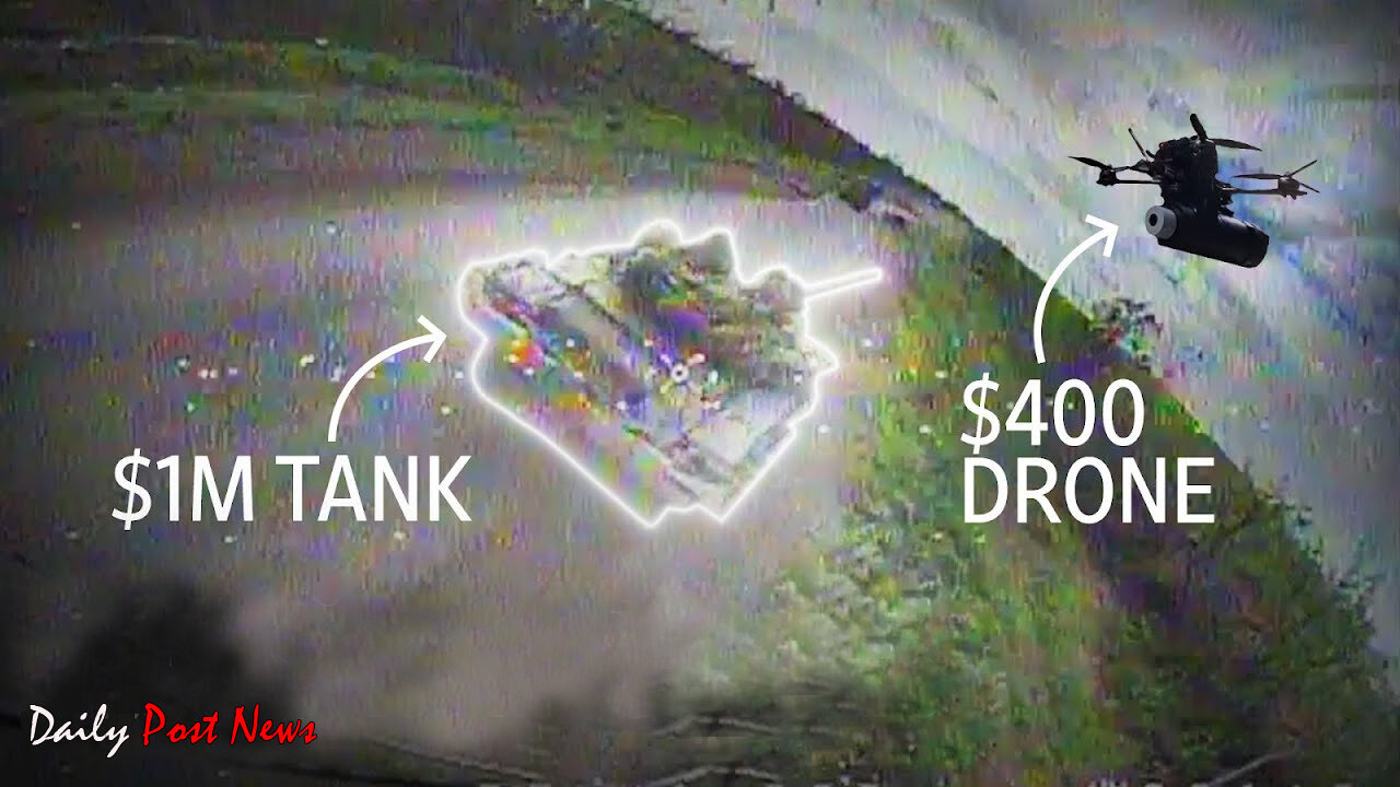 How Ukrainian DIY Drones Are Taking Out Russian Tanks