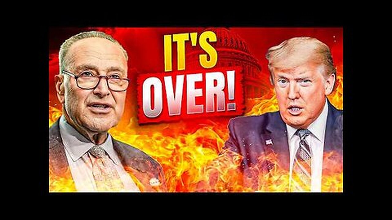 It's OVER For Chuck Schumer After This HUGE Announcement