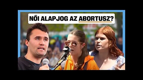 MAGYARUL: Charlie Kirk vita-összeállítás az abortuszról