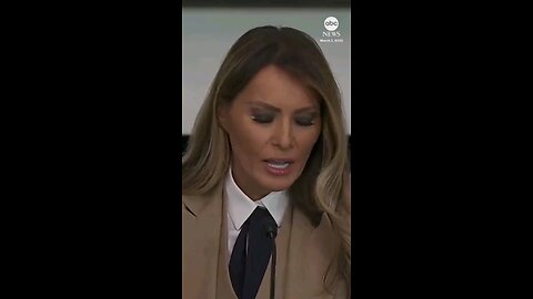 🇺🇸 Melania Trump Speaks Out in First Public Remarks of Trump’s Second Term