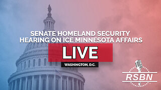 LIVE: Senate Homeland Security Hearing on ICE Minnesota Affairs - 02/12/26