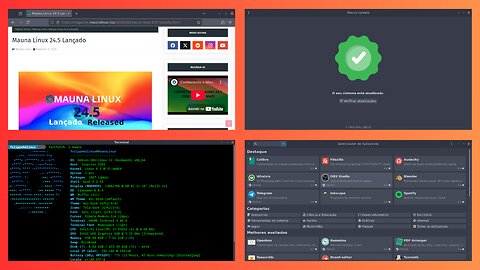 Review do Mauna Linux 24.5 edição Cinnamon