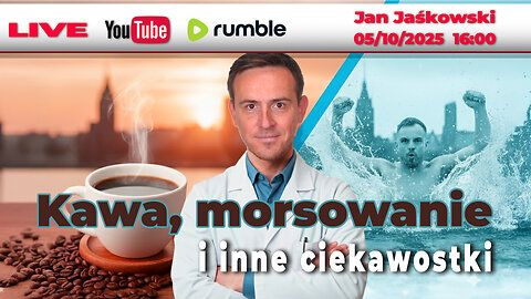 🔴 05/10/25 NA ŻYWO | Jan Jaśkowski | Kawa, morsowanie i inne ciekawostki