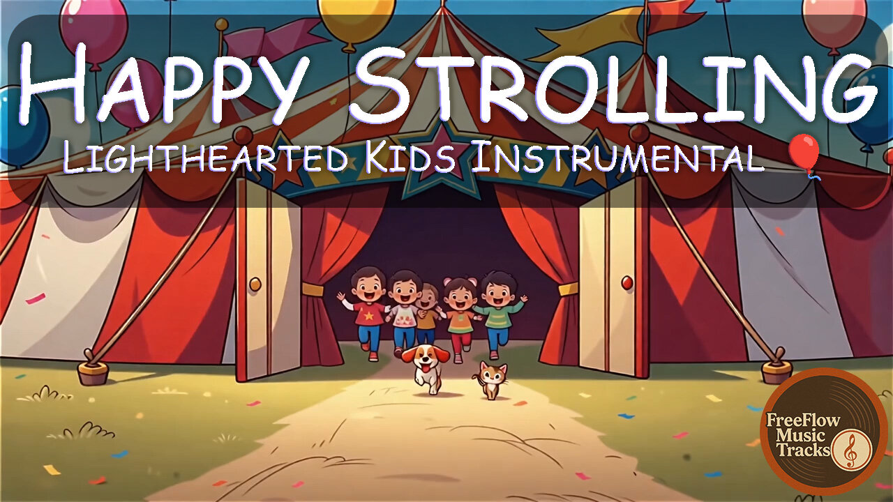 Happy Strolling – Lighthearted Upbeat Instrumental | Royalty-Free Children’s Music