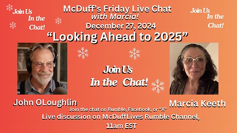McDuff's Friday Live Chat, December 27, 2024