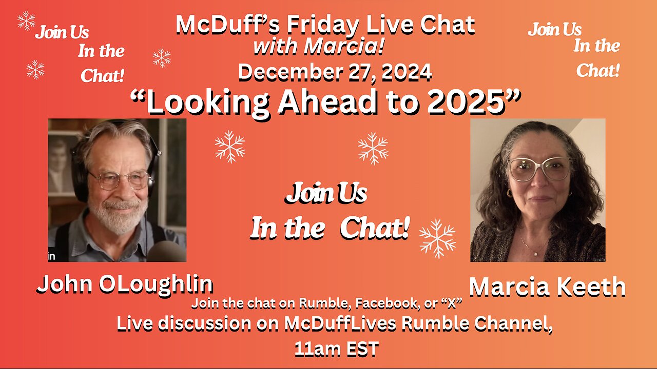 McDuff's Friday Live Chat, December 27, 2024