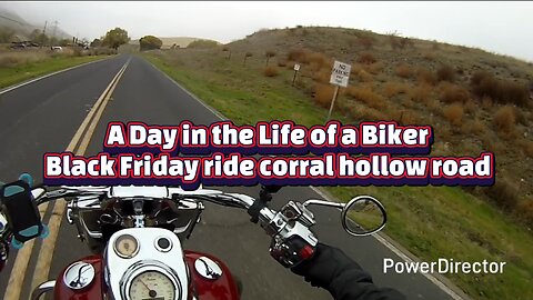 A Day in the Life of a Biker : Black Friday ride Crow hollow road #theoutlawpreacher