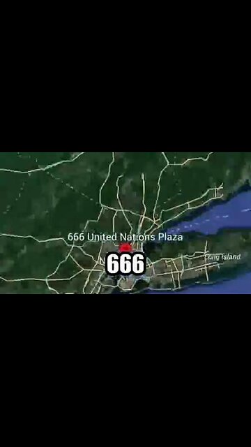 Dies passiert wenn man 666 United Nations in Google Maps eingibt