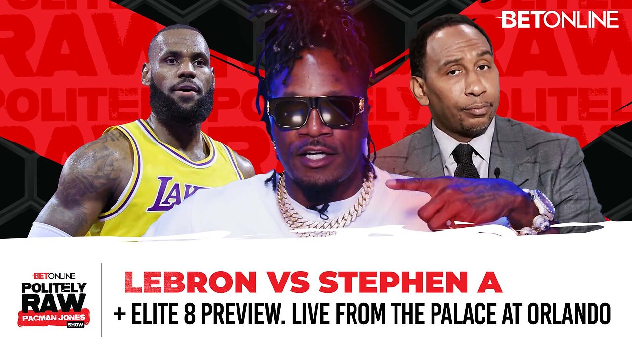 "LeBron Would beat the Dogsnot outta Stephen A" - Pacman Jones, Strip Club Madness & The Sweet 16