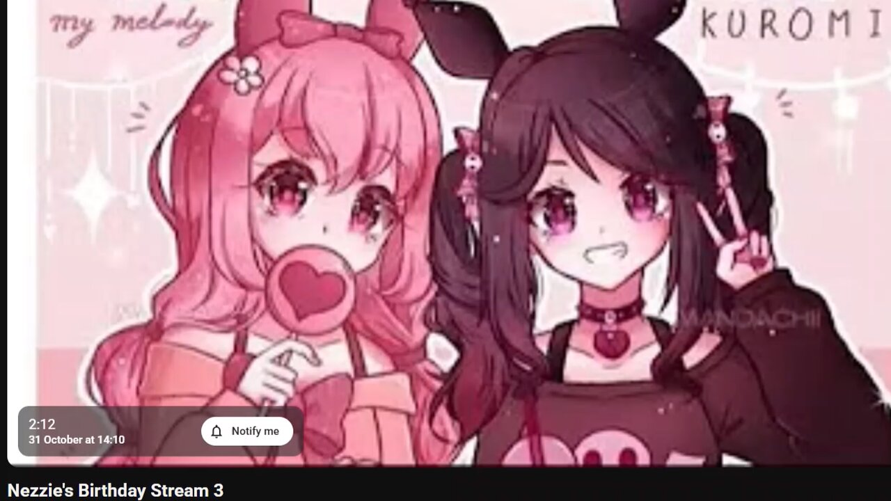 AJLare Oct 31, 2025 'Nezzie's Birthday Stream 3'